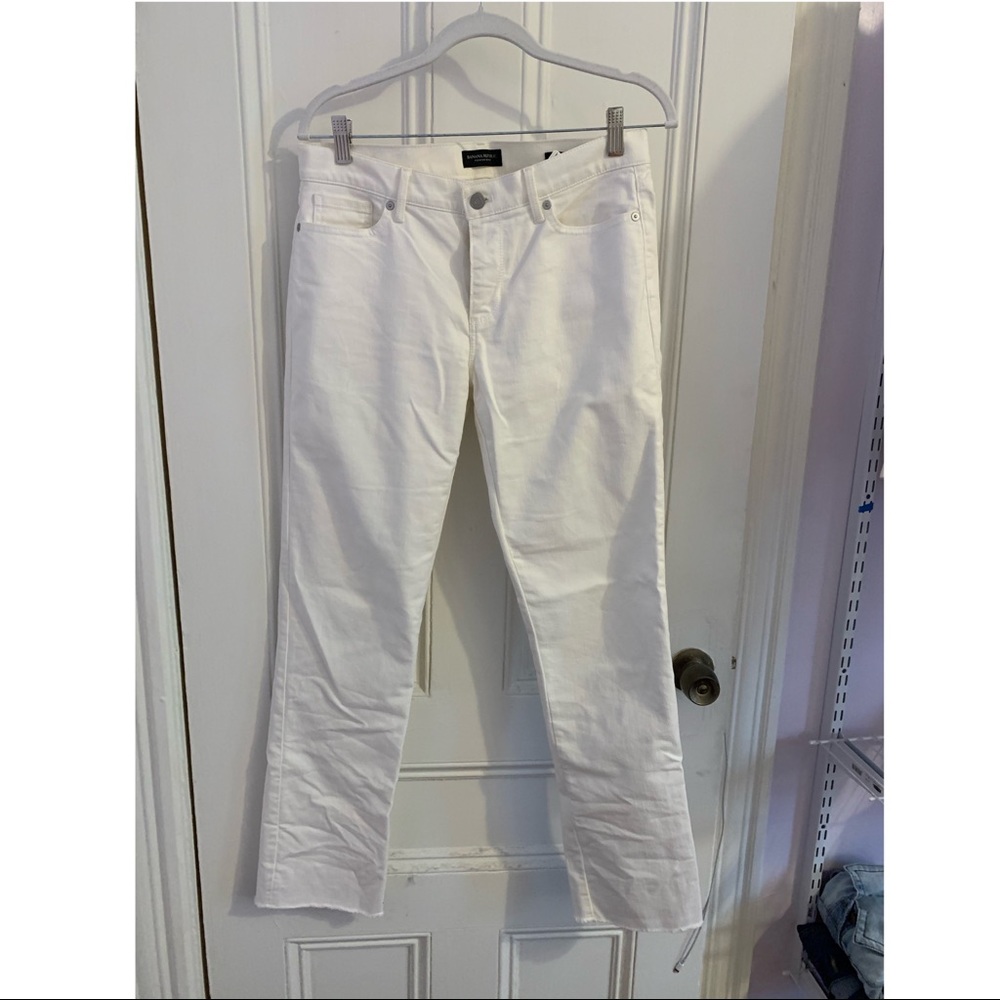 Banana Republic White Jeans- WORN ONCE